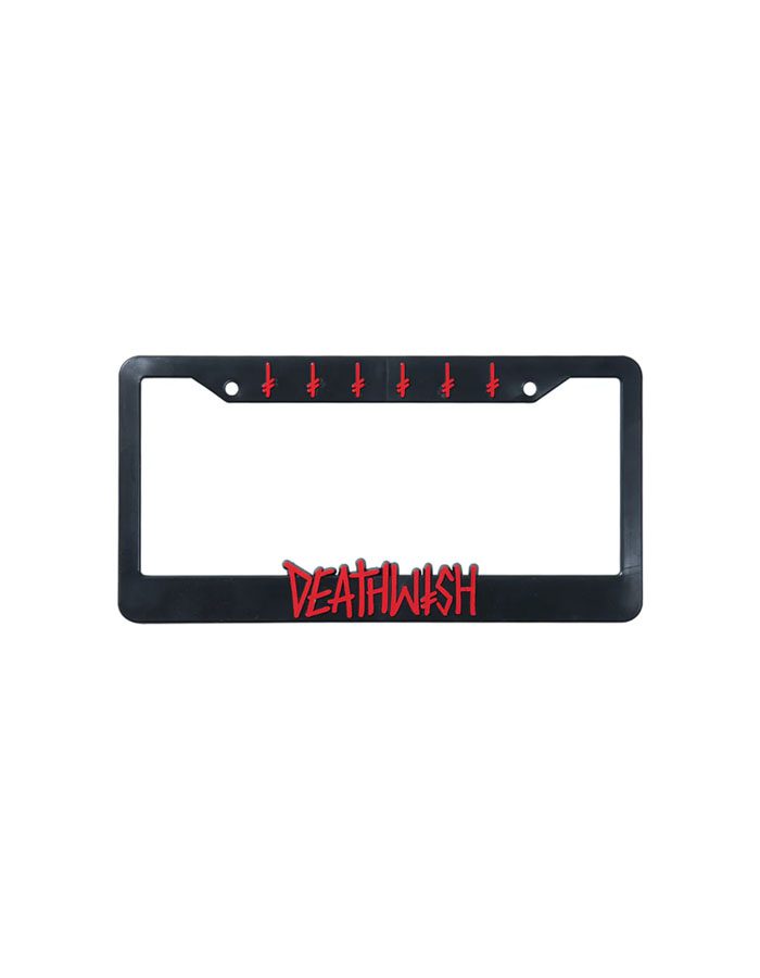 Portaplaca Deathwish - Imagen 1