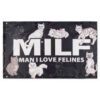 Wallbanner Rip N Dip Man I Love Felines - Thumbnail Image 2