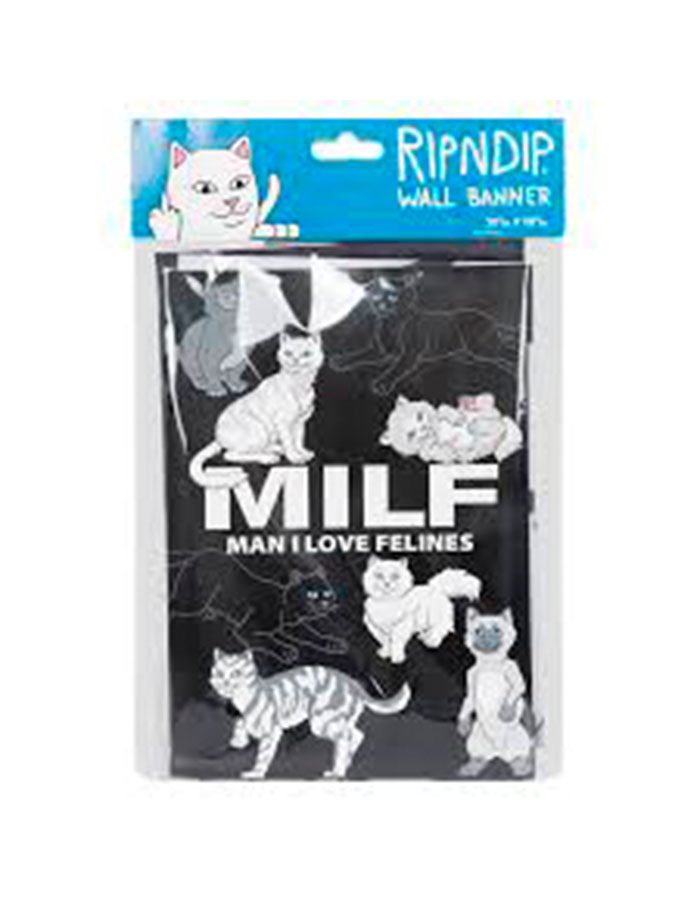 Wallbanner Rip N Dip Man I Love Felines - Imagen 1
