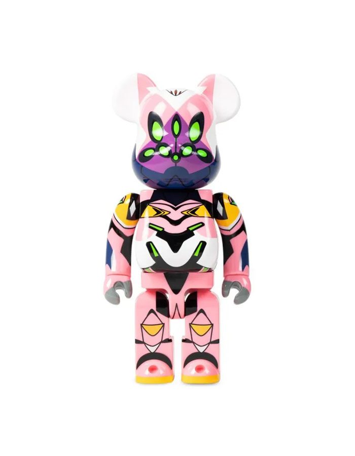Bearbrick Evangelion Eva 08 400% - Imagen 1
