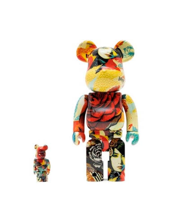 Bearbrick Obey 400% y 100% - Imagen 1